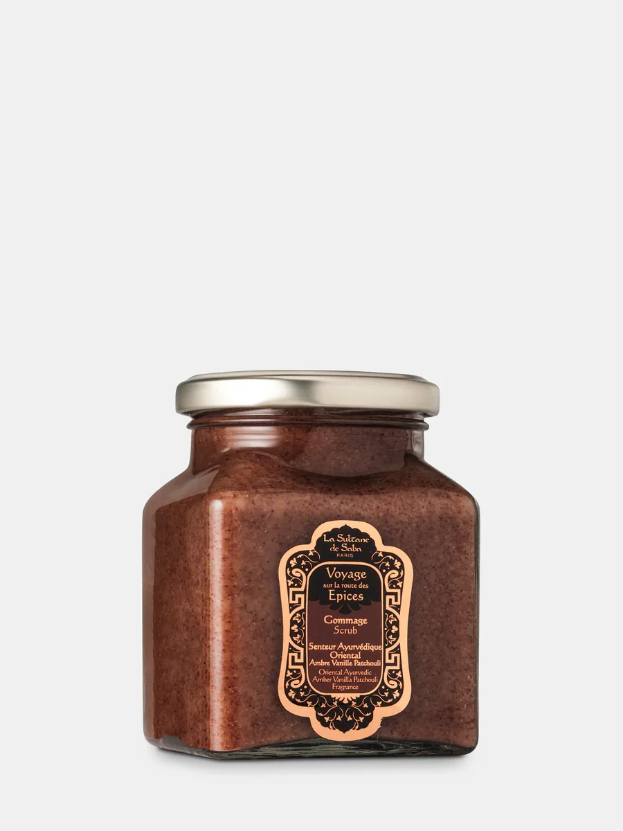 La Sultane De Saba Body Scrub Oriental Ayurvedic Amber Vanilla Patchouli